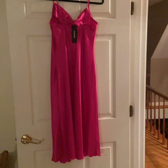 Bebe satin slip dress - Picture 2 of 4